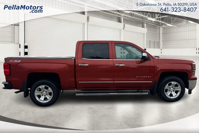 Used 2015 Chevrolet Silverado 1500 LTZ with VIN 3GCUKSEC0FG188405 for sale in Pella, IA